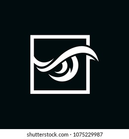 Sharp Eye, Logo Template Ready For Use
