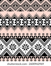 The sharp geometry of pixel fabrics offers a dynamic