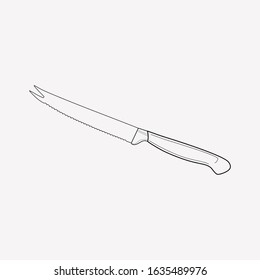 Sharp icon line element. Vector illustration of sharp icon line isolated on clean background for your web mobile app logo design.