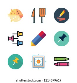 Sharp Icon Set Vector Set About Stock Vector (Royalty Free) 1214679619 ...