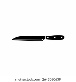 Sharp Kitchen Knife Vector Icon