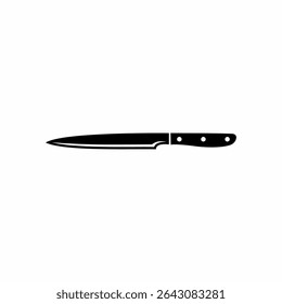 Sharp Kitchen Knife Vector Icon