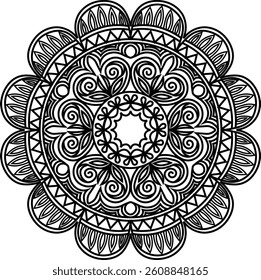 Sharp lines and perfect circles interwoven to create a mesmerizing, mathematical balance.