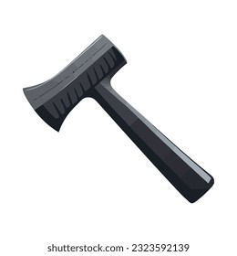 Sharp-Metal-Axt auf Weiß