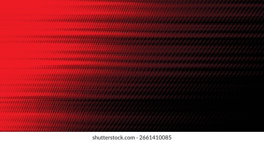 Scharfe moderne dekorative schwarze und rote Grunge Pinselstriche für Hintergrund. Dots grain grunge