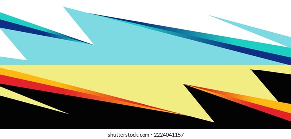 sharp pattern Design 218 Apparel Sport Wear Sublimation Wallpaper Background Vector