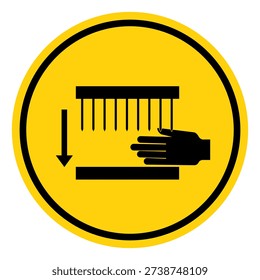 Sharp Points Symbol Sign,Vector Illustration, Isolated On White Background Label. EPS10