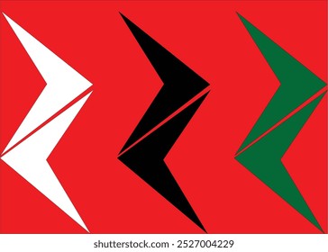 sharp shape vector for background design