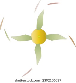 scharfe Spinnen-Blade-Vektorgrafik