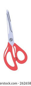 Sharp steel scissors sewing accessory