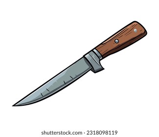 Sharp steel symbol of danger and aggression icon isolated