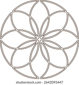 A sharp and symmetrical owl eye logo, symbolizing wisdom and intelligence — suitable for tech or education branding.