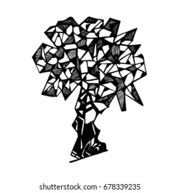 A sharp tree