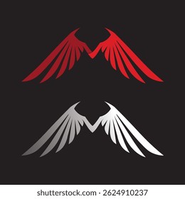 Sharp Wing Symbol für Automobil-Logos

