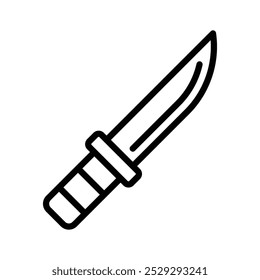 Afina tus diseños y consigue este increíble Icono de Vector de Cuchillo