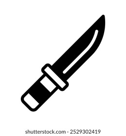 Afina tus diseños y consigue este increíble Icono de Vector de Cuchillo