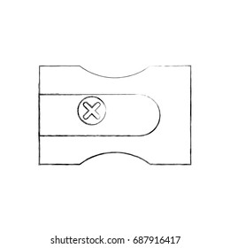sharpeneer school isolated icon