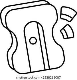 diseño de icono de línea de educación de agudo