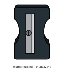 sharpener education supply isolated icon