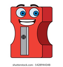 sharpener education supply kawaii character