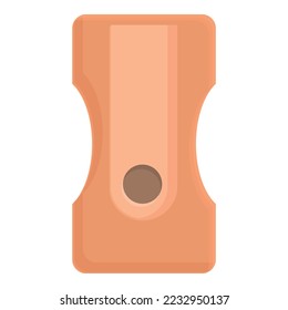 Sharpener icon cartoon vector. Art studio. Paint school