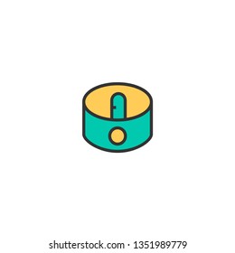 Sharpener icon design. Stationery icon vector illustration