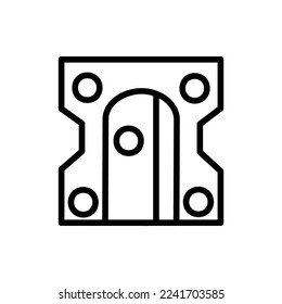 icono de afilador con vektor aislado y fondo transparente