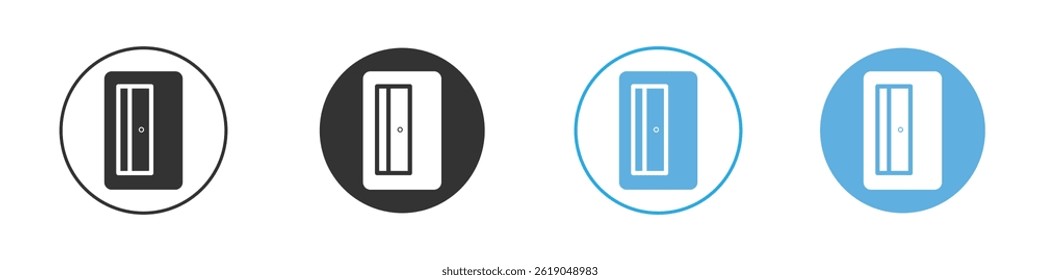 ícone de nitidez ícone de vetor plano simples pacote de ícone