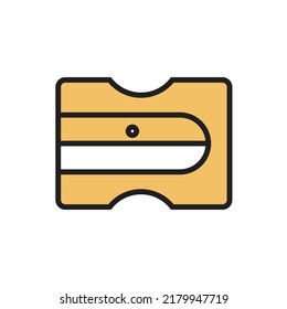 Sharpener Icon Simple Vector Illustration