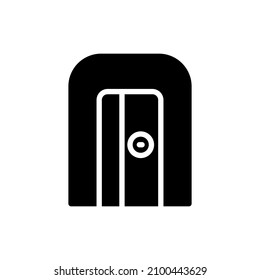 sharpener icon solid style vector