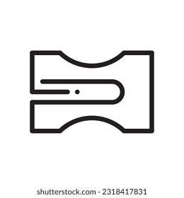 Sharpener Icon In Trendy Design Vector Eps 10