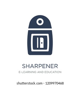 Sharpener icon. Trendy flat vector Sharpener icon on white background from E-learning and education collection, vector illustration can be use for web and mobile, eps10