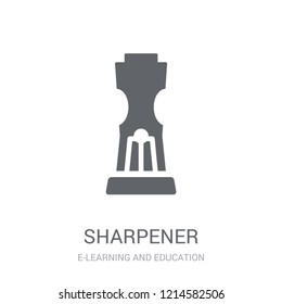 Sharpener icon. Trendy Sharpener logo concept on white background from E-learning and education collection. Suitable for use on web apps, mobile apps and print media.