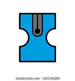 Sharpener icon vector sign and symbol on trendy design 