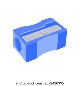 Sharpener, Kindergarten Isolated Vector Illustration