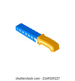 sharpener for knives isometric icon vector. sharpener for knives sign. isolated symbol illustration