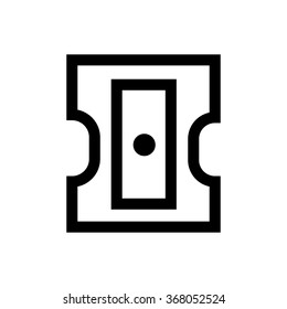 Sharpener line icon. Pixel perfect fully editable vector icon suitable for websites, info graphics and print media.
