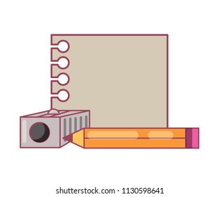 sharpener and pencil design