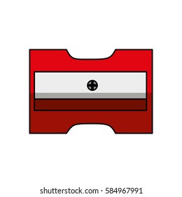 sharpener school supply icon