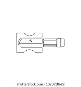 sharpener simple icon or symbol