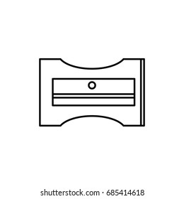 sharpener stationery plastic material school