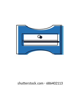 sharpener stationery plastic material school
