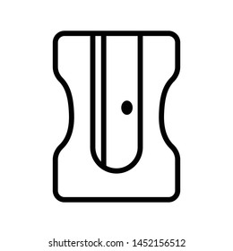 sharpener thin line vector icon