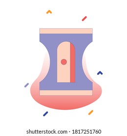 
Sharpener, tool, stationary, pencil fully editable vector icon
