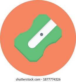 sharpener vector colour flat icon