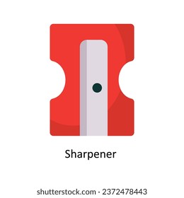 Sharpener  vector Flat Icon Design illustration. Symbol on White background EPS 10 File 