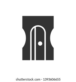 Sharpener Vector glyph graphics Icon