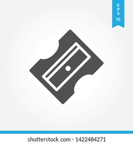 Sharpener vector icon, simple sign for web site and mobile app.