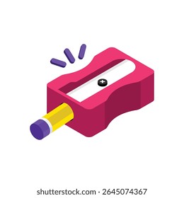 Ícones de estilo do Sharpener Vetor. Arquivo EPS 10.