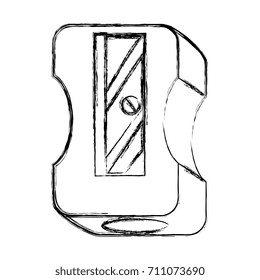 sharpenner school isolated icon